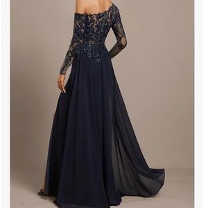 Long Sleeve Mother of The Bride Dresses for Wedding and Holidays celebration S22